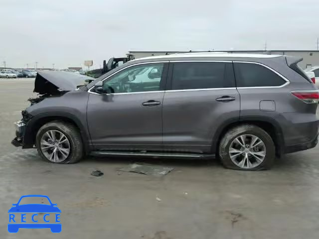 2014 TOYOTA HIGHLANDER 5TDKKRFH0ES034996 Bild 9