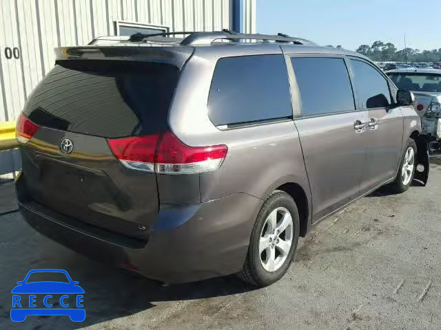 2012 TOYOTA SIENNA LE 5TDKK3DC6CS260607 image 3