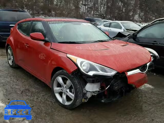 2014 HYUNDAI VELOSTER KMHTC6AD6EU187247 image 0