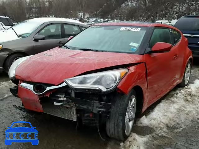 2014 HYUNDAI VELOSTER KMHTC6AD6EU187247 image 1