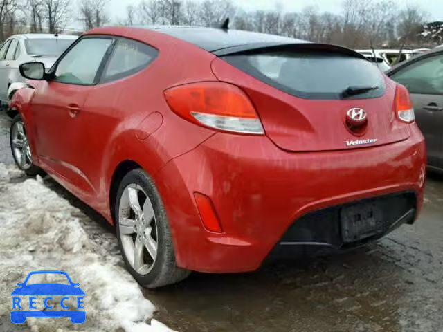 2014 HYUNDAI VELOSTER KMHTC6AD6EU187247 image 2