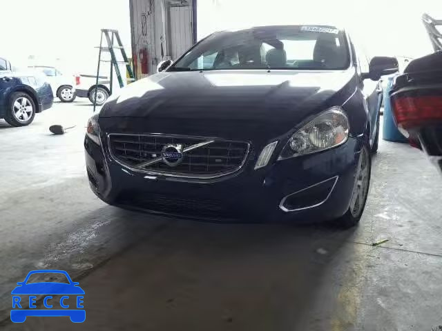 2012 VOLVO S60 T5 YV1622FSXC2106287 зображення 1