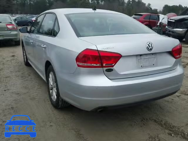 2012 VOLKSWAGEN PASSAT S 1VWAP7A36CC025695 image 2