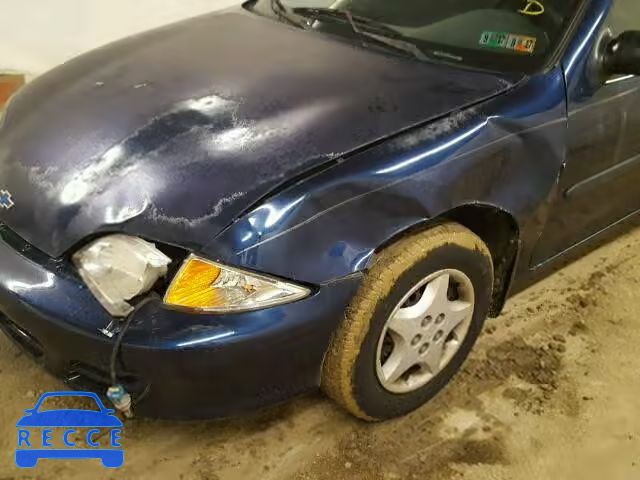 2001 CHEVROLET CAVALIER 1G1JC124817199172 зображення 8