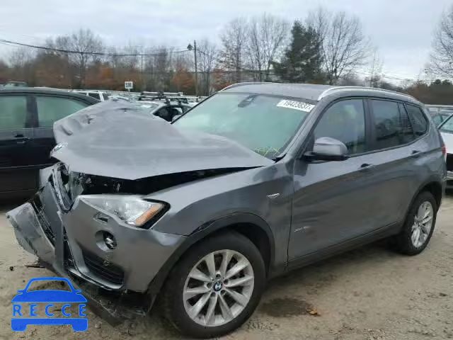 2016 BMW X3 XDRIVE2 5UXWX9C55G0D68946 image 1