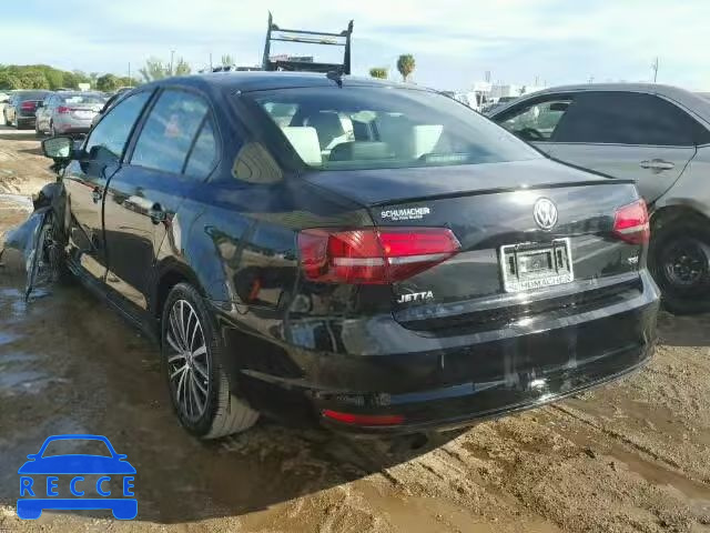 2016 VOLKSWAGEN JETTA SPOR 3VWD17AJ9GM334448 image 2