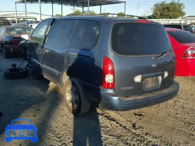 2001 NISSAN QUEST GXE 4N2ZN15T61D828076 image 2