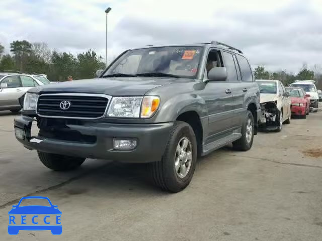 2001 TOYOTA LANDCRUISE JTEHT05J012007947 image 1