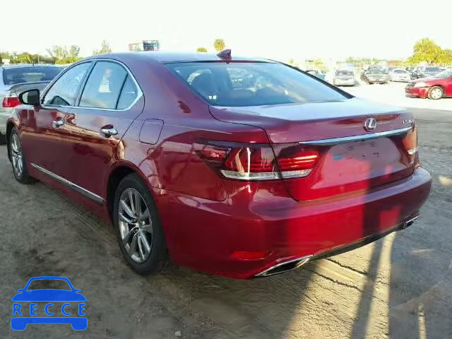 2014 LEXUS LS460 AWD JTHCL5EF9E5020920 image 2