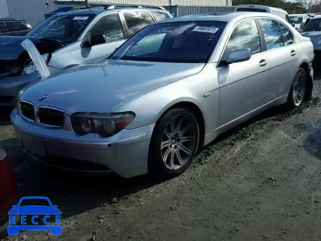 2003 BMW 745I WBAGL63443DP62975 Bild 1