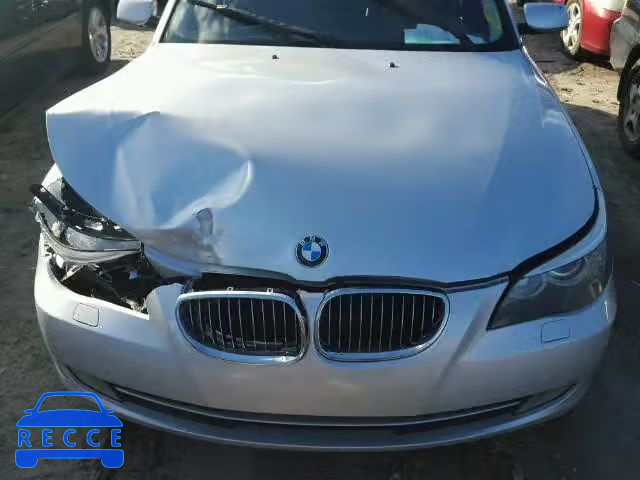 2008 BMW 528I WBANU53508CT00613 зображення 6