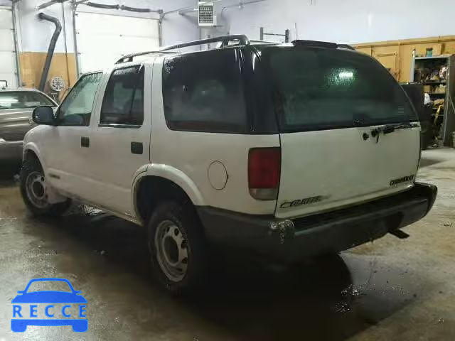 1996 CHEVROLET BLAZER 1GNDT13W3T2267230 image 2