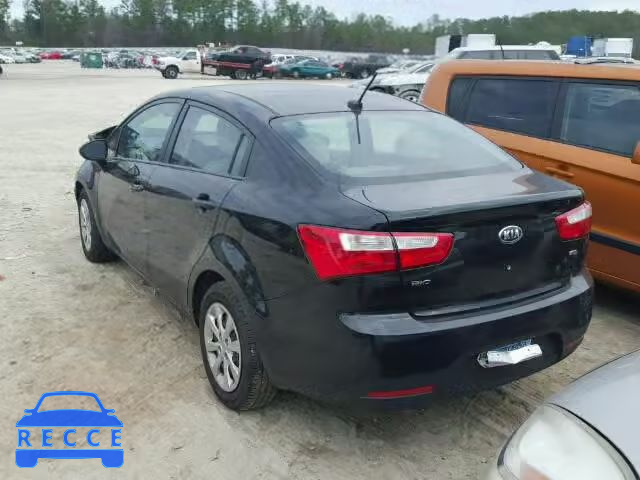 2015 KIA RIO LX KNADM4A35F6520672 image 2