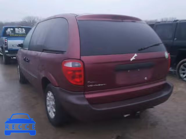 2001 CHRYSLER VOYAGER 1C4GJ25321B253854 Bild 2