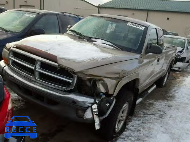 2002 DODGE DAKOTA SLT 1B7GG42X52S605652 image 1