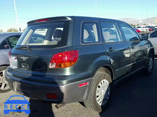 2004 MITSUBISHI OUTLANDER JA4LX31F44U053113 зображення 3