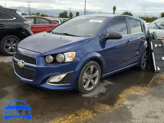 2014 CHEVROLET SONIC RS 1G1JH6SB3E4229182 зображення 1