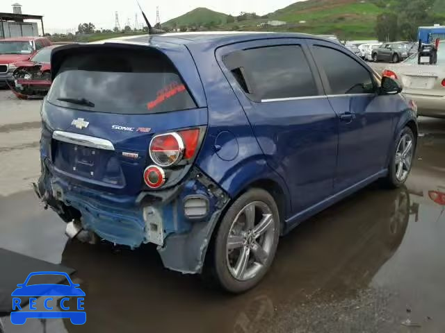 2014 CHEVROLET SONIC RS 1G1JH6SB3E4229182 зображення 3