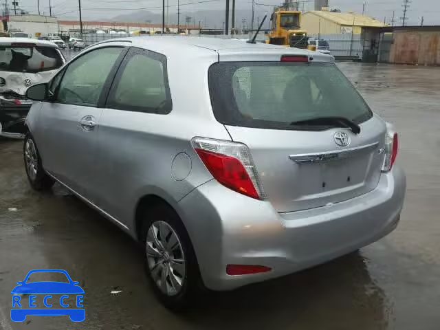 2014 TOYOTA YARIS JTDJTUD35ED575668 image 2