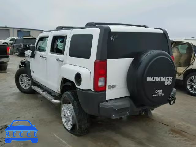 2007 HUMMER H3 SUV 5GTDN13E378256184 image 2