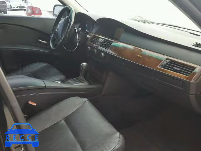 2005 BMW 530I WBANA735X5B814748 зображення 4