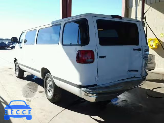 2001 DODGE RAM WAGON 2B5WB35Z31K542098 image 2