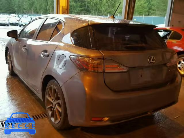 2012 LEXUS CT200H JTHKD5BH1C2111452 зображення 2