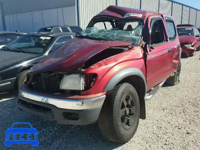 2001 TOYOTA TACOMA DOU 5TEHN72N81Z759437 image 1