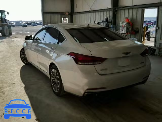 2015 HYUNDAI GENESIS KMHGN4JE1FU081279 image 2