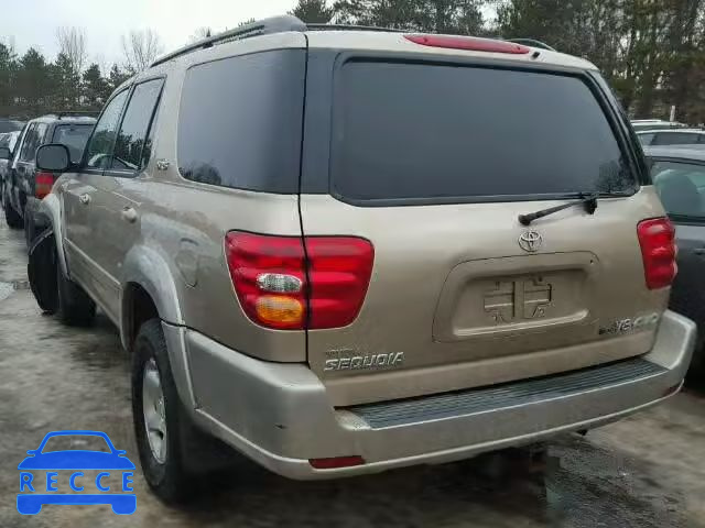 2001 TOYOTA SEQUOIA SR 5TDBT44A71S045400 image 2