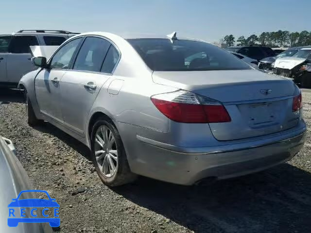 2009 HYUNDAI GENESIS KMHGC46F19U055356 image 2