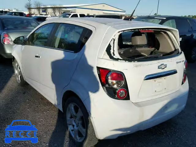 2012 CHEVROLET SONIC LTZ 1G1JE6SH7C4136983 image 2