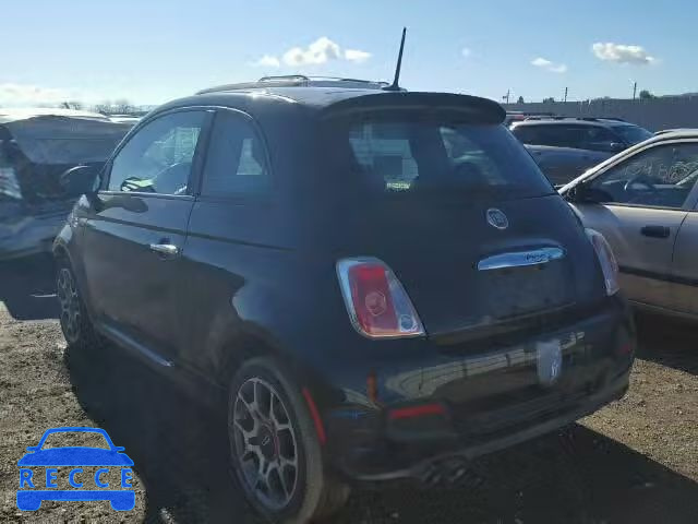 2012 FIAT 500 SPORT 3C3CFFBR5CT292542 зображення 2