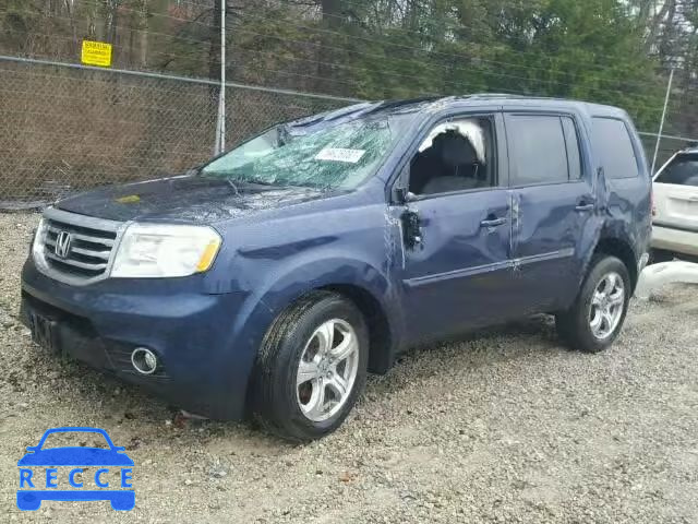 2014 HONDA PILOT EXL 5FNYF4H58EB037475 image 1