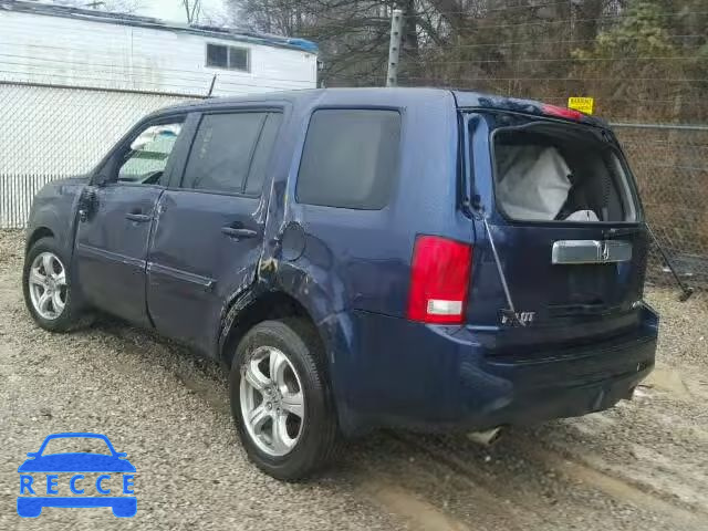 2014 HONDA PILOT EXL 5FNYF4H58EB037475 image 2