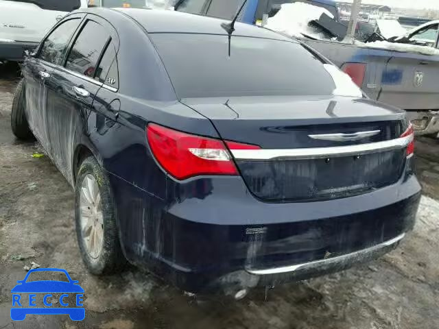 2013 CHRYSLER 200 LIMITE 1C3CCBCG4DN688851 зображення 2