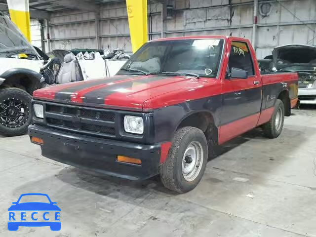 1991 CHEVROLET S10 1GCCS14E6M8166761 image 1