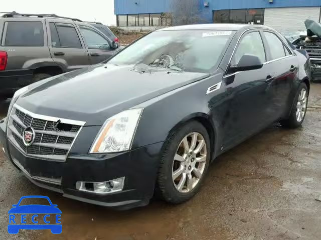 2008 CADILLAC CTS HIGH F 1G6DT57V480152692 image 1