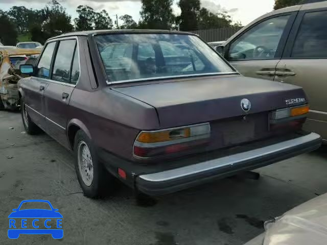 1983 BMW 528E WBADK7301D7957456 зображення 2