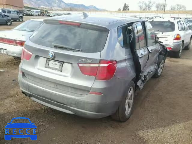 2012 BMW X3 XDRIVE2 5UXWX5C50CL722242 image 3