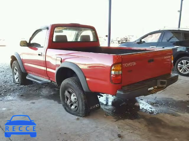 2001 TOYOTA TACOMA 5TEPM62N41Z737492 image 2