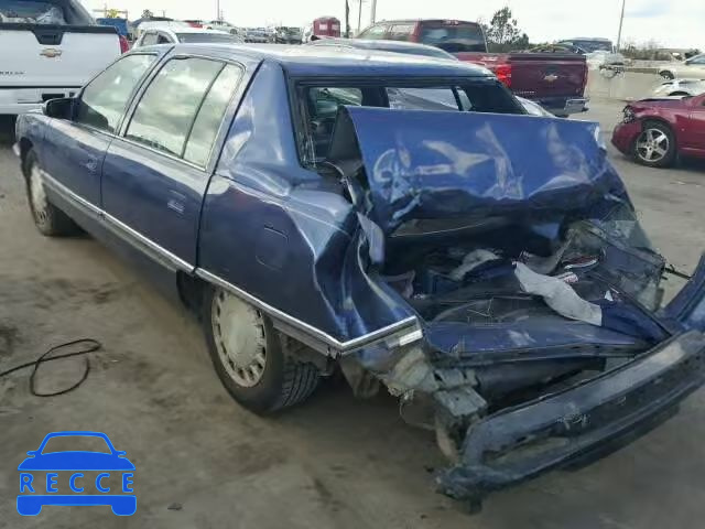 1996 CADILLAC DEVILLE 1G6KD52YXTU266932 зображення 2