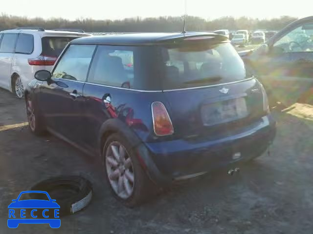 2004 MINI COOPER S WMWRE33404TD83807 image 2