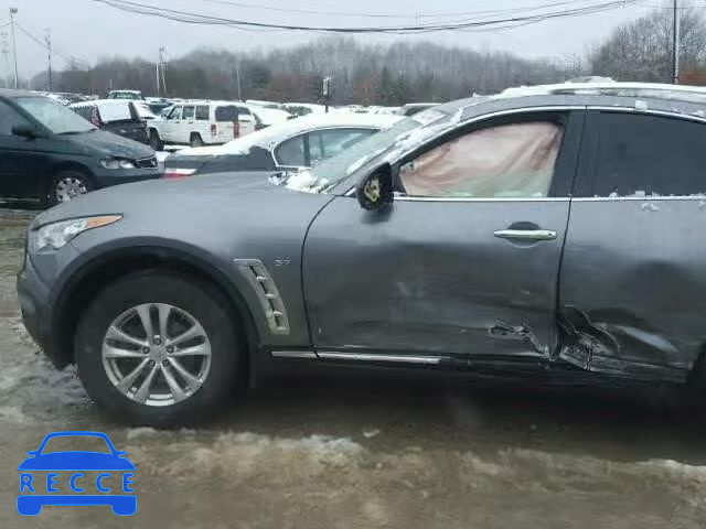 2014 INFINITI QX70 JN8CS1MW5EM410633 image 8