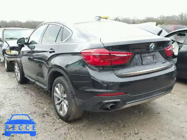 2016 BMW X6 XDRIVE3 5UXKU2C58G0N80106 зображення 2