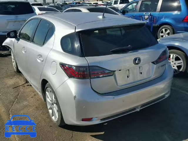 2013 LEXUS CT200H JTHKD5BH3D2148665 зображення 2