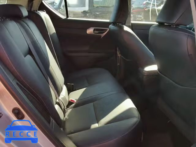 2013 LEXUS CT200H JTHKD5BH3D2148665 зображення 5