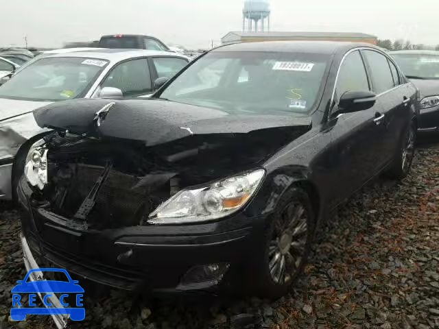 2009 HYUNDAI GENESIS KMHGC46E49U015828 image 1