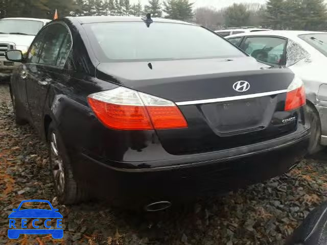 2009 HYUNDAI GENESIS KMHGC46E49U015828 image 2