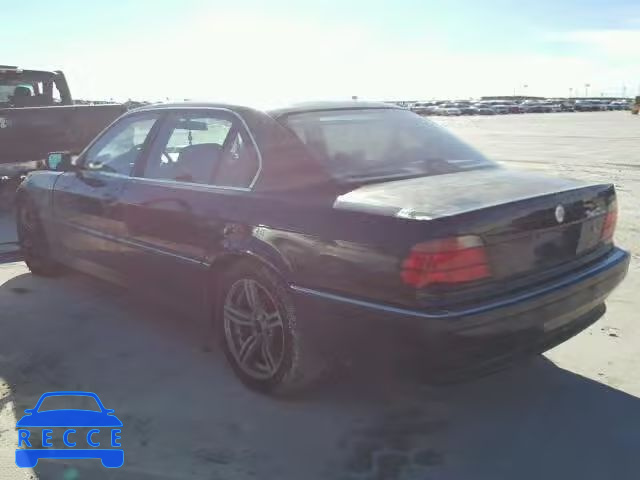 1997 BMW 740IL WBAGJ8325VDL44363 image 2